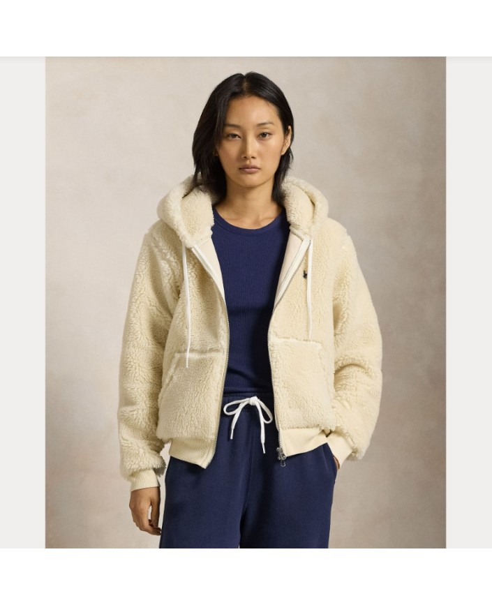 Veste a capuche pilou zippe - Ralph lauren 2