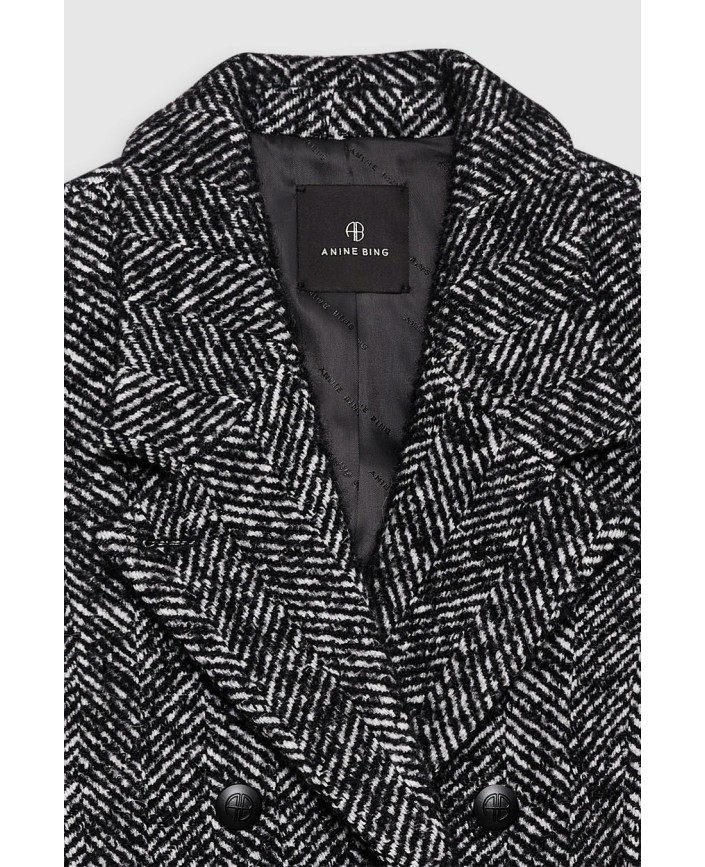 Blazer vienna black and white - Anine bing