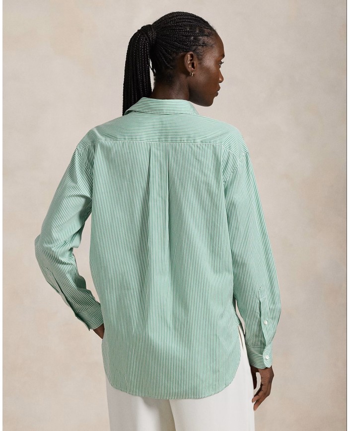 Chemise long sleeve coton raye - Ralph lauren
