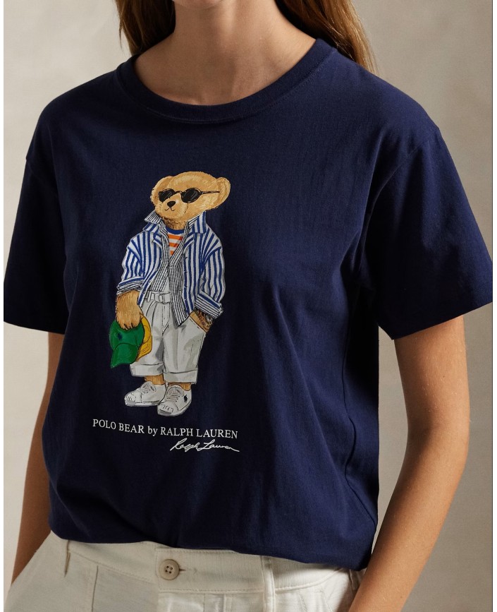 Tee-shirt bear navy - Ralph lauren