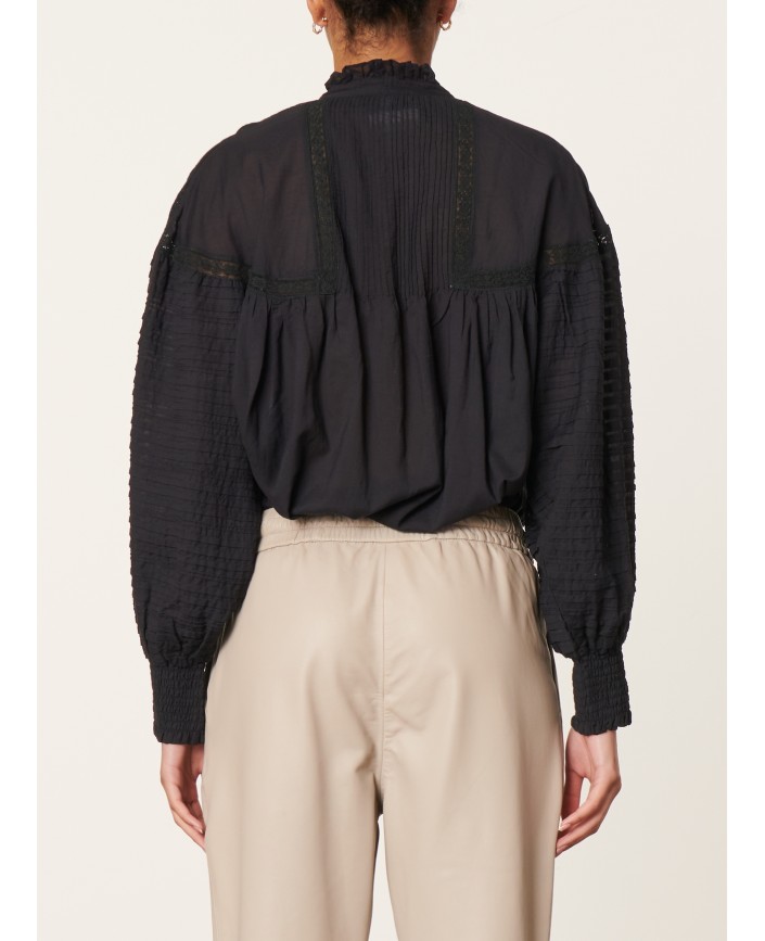 Blouse dahlia noir femme - Vanessa bruno 2