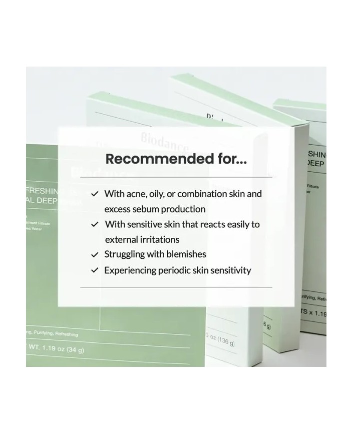 Masque refreshing sea kelp - Biodance