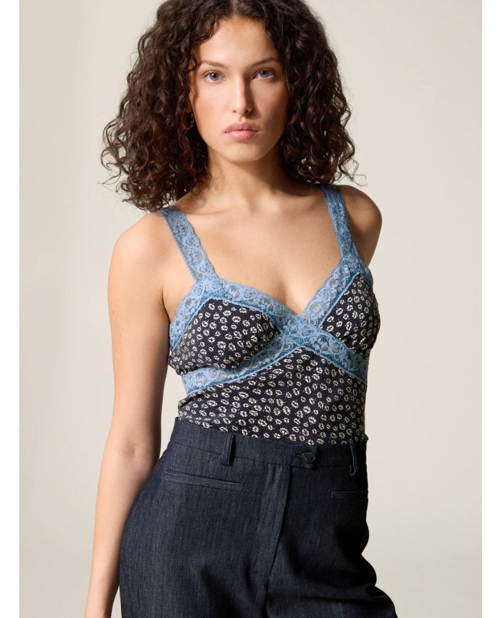 Top tacita bleuet - Rouje paris 2