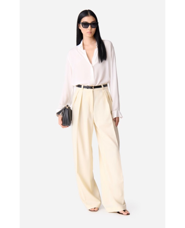 Pantalon bjorn vanille femme - Vanessa bruno 2