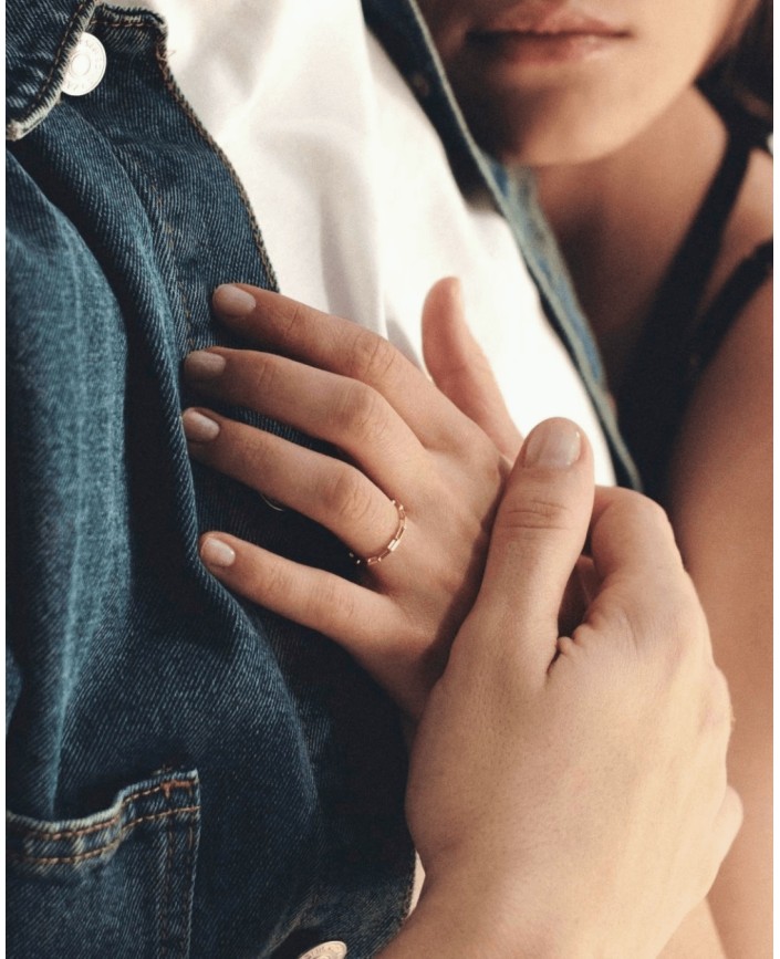 Bague delizioso forza or jaune - Atelier vm 2