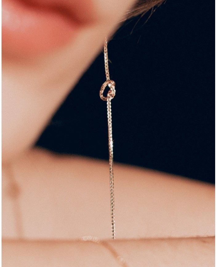 Mono boucle anni 30 or jaune - Atelier vm 2