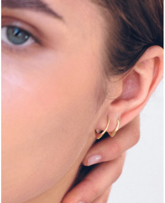 Mono boucle giove m or jaune - Atelier vm 2