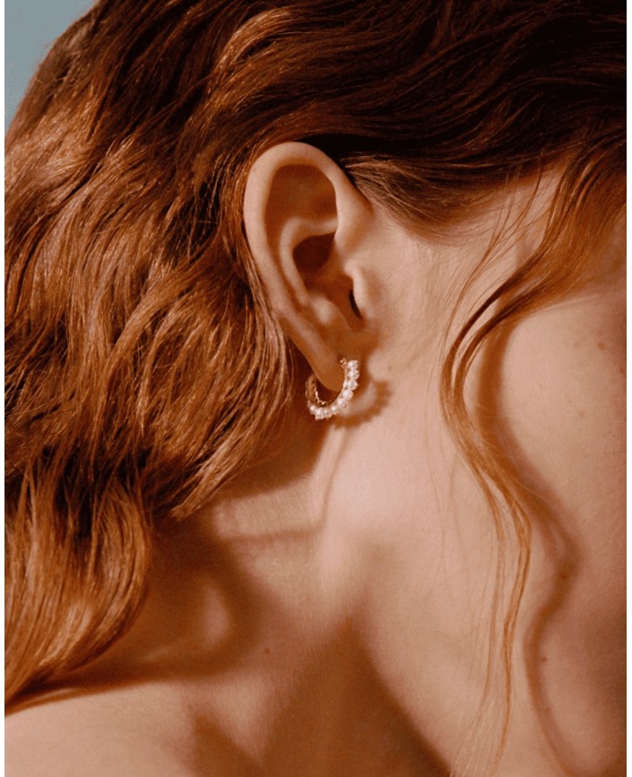 Mono boucle kuka or jaune - Atelier vm 2