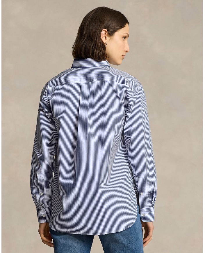 Chemise long sleeve coton raye - Ralph lauren