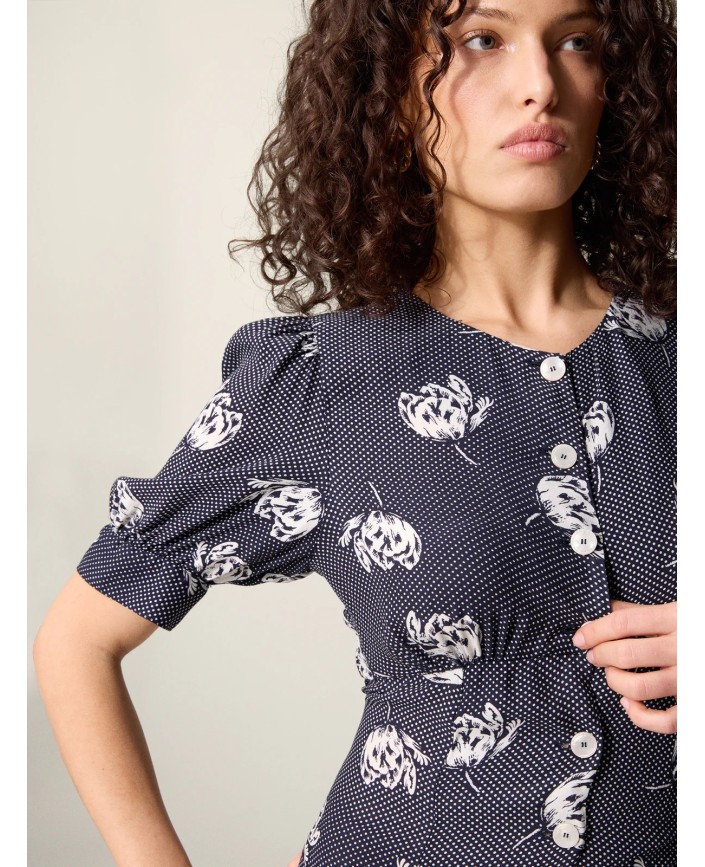 Robe ginetta champs de tulipes - Rouje paris