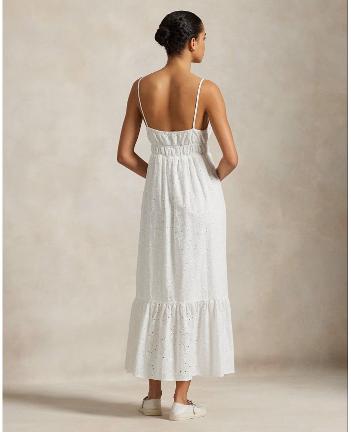 Robe brodee sans manches - Ralph lauren