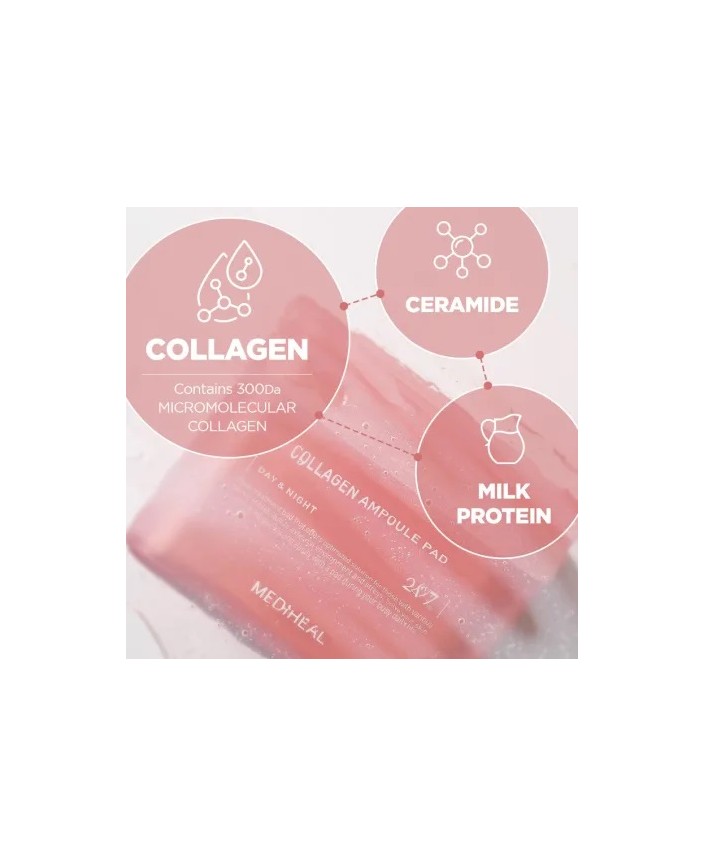 Toner pad collagen ampoule - Mediheal 2
