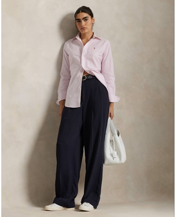 Chemise long sleeve coton raye - Ralph lauren