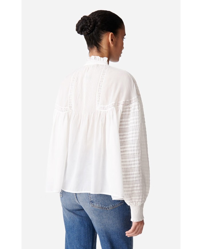 Blouse dahlia blanc femme - Vanessa bruno