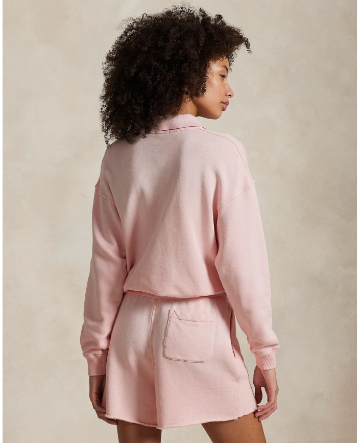 Polo polaire leger pink sand - Ralph lauren