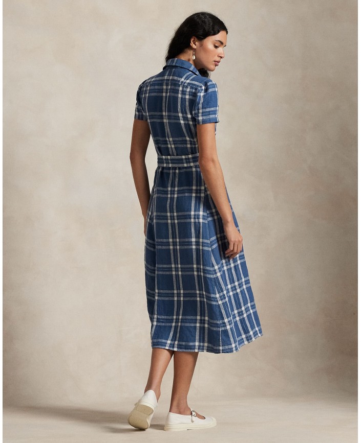 Robe chemise carreaux - Ralph lauren