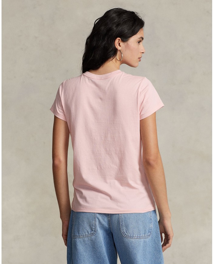 Tee-shirt col rond pink sand - Ralph lauren