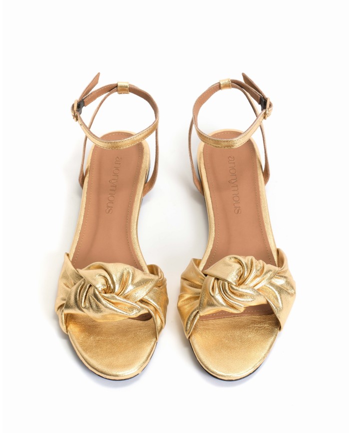 Sandales aliza 10 metallic - Anonymous copenhagen