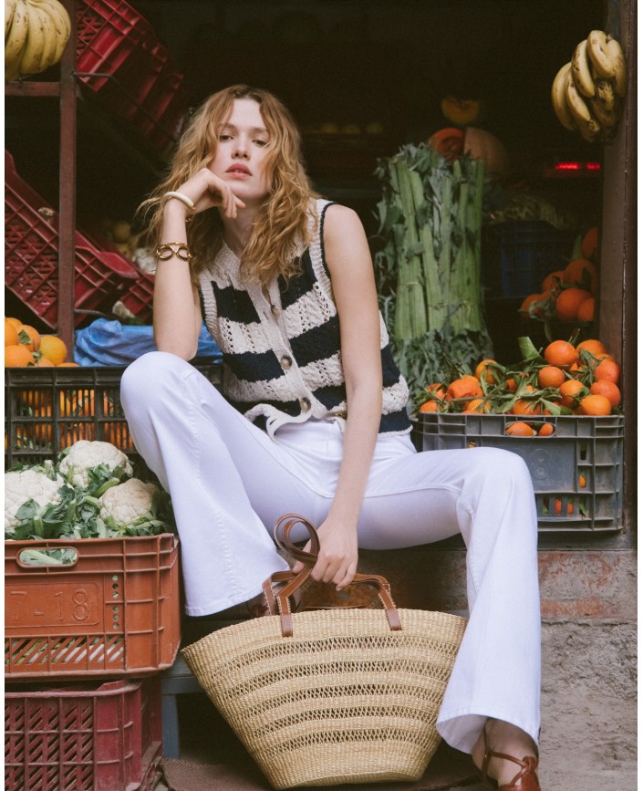 Cardigan elberta rayures - Vanessa bruno 2