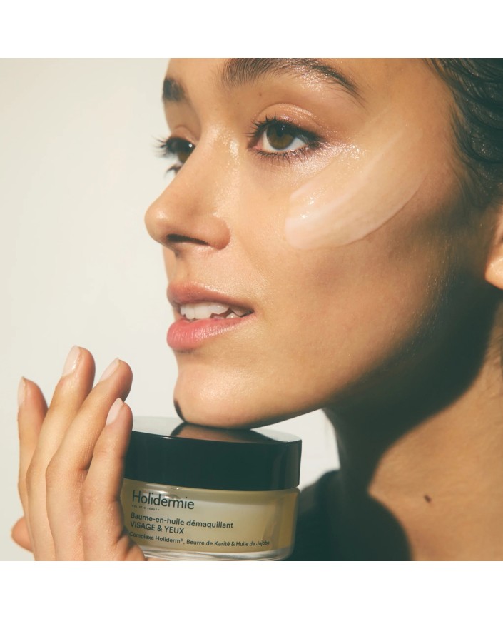 Baume en huile demaquillant - Holidermie
