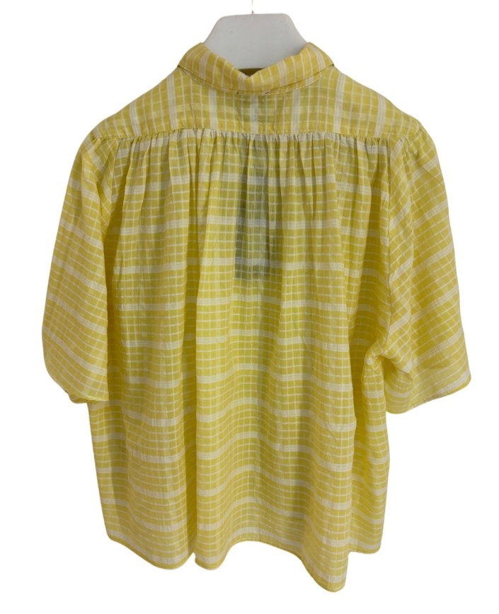 Chemise lison yellow check - Marlo