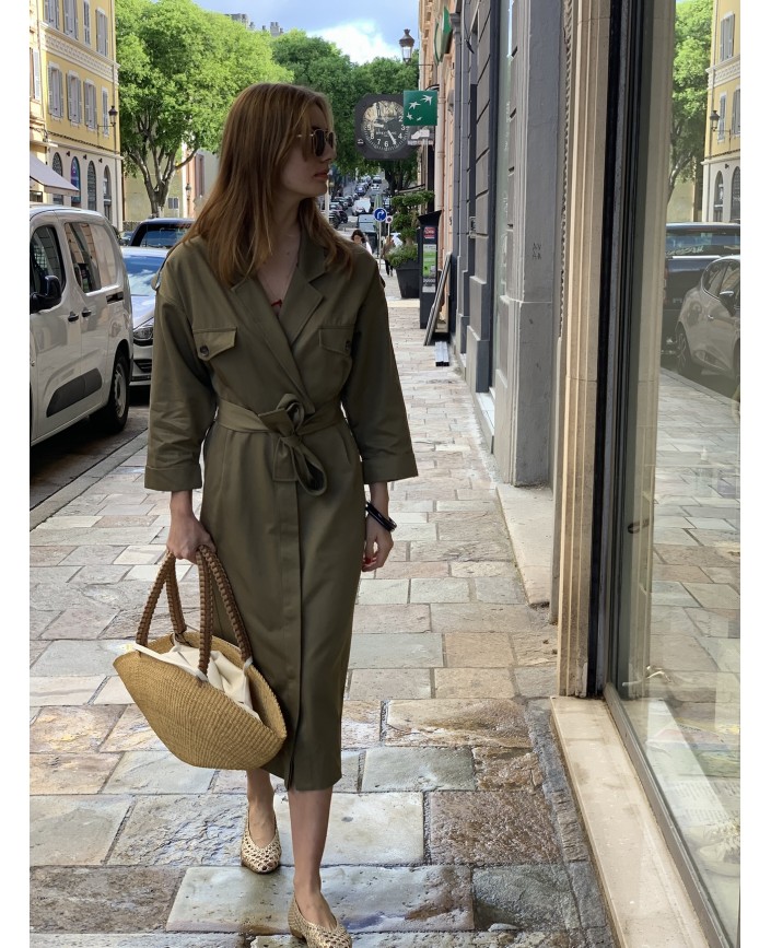 Robe zelda olive - Anine bing