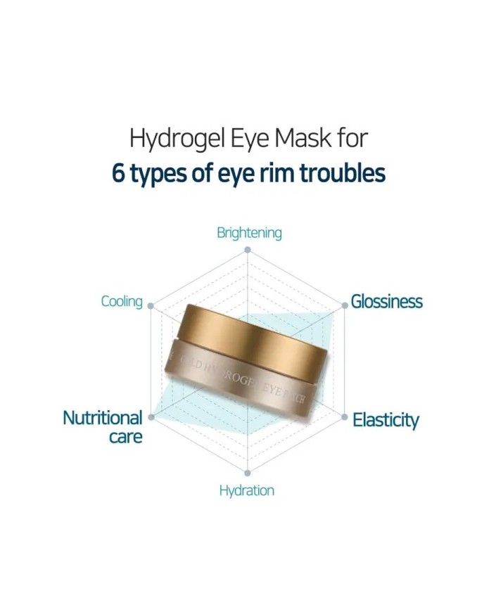 Gold hydrogel eye patch - Petite fee 2