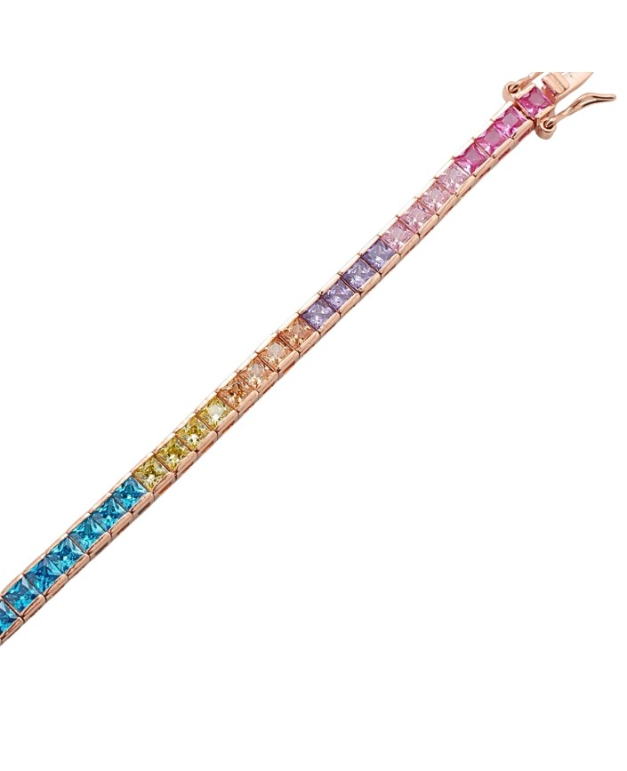Bracelet rainbow square - Plein soleil