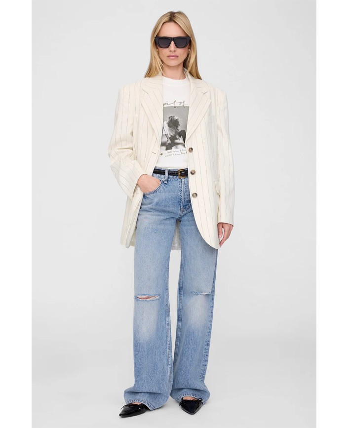 Tee shirt ashton ivory - Anine bing