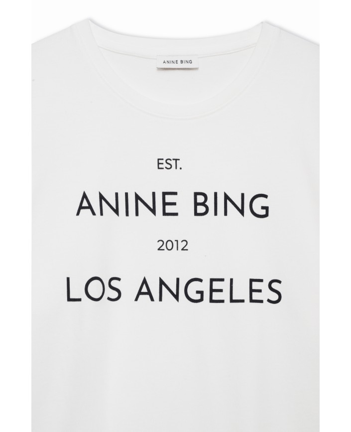 Tee shirt rudy ivory - Anine bing 2