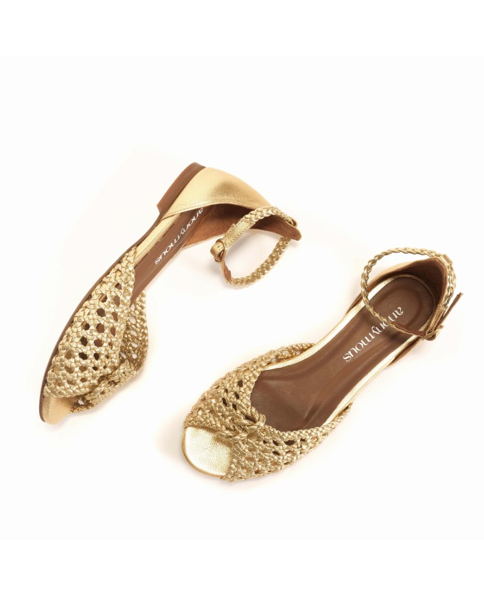 Sandales lucy 10 gold - Anonymous copenhagen