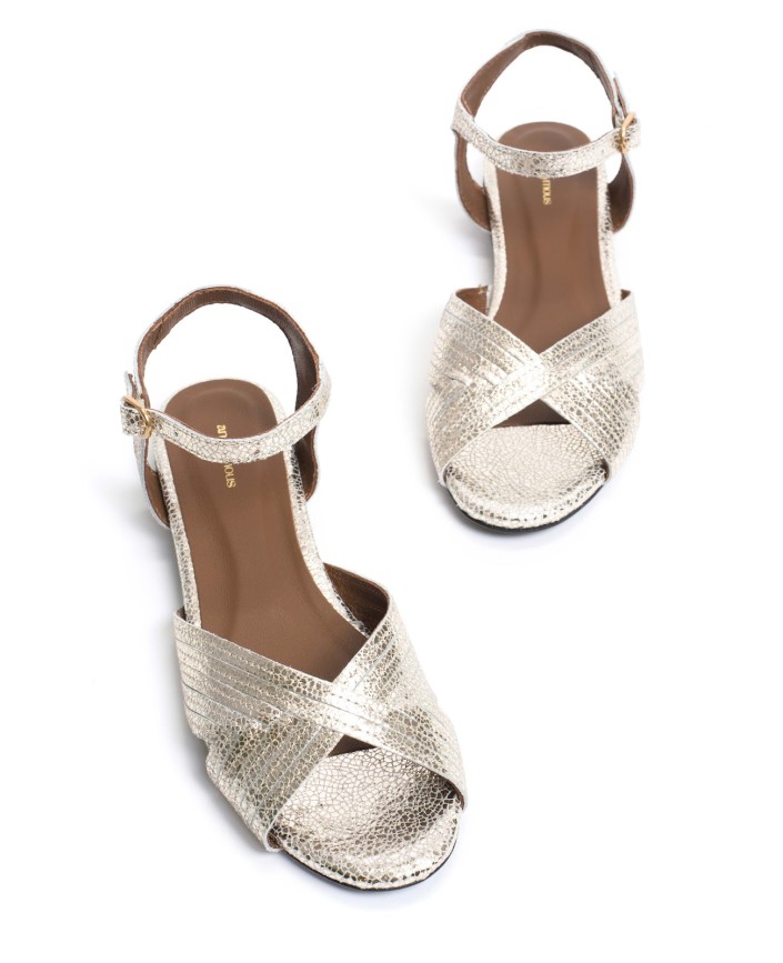 Sandales niabi 10 metallic - Anonymous copenhagen