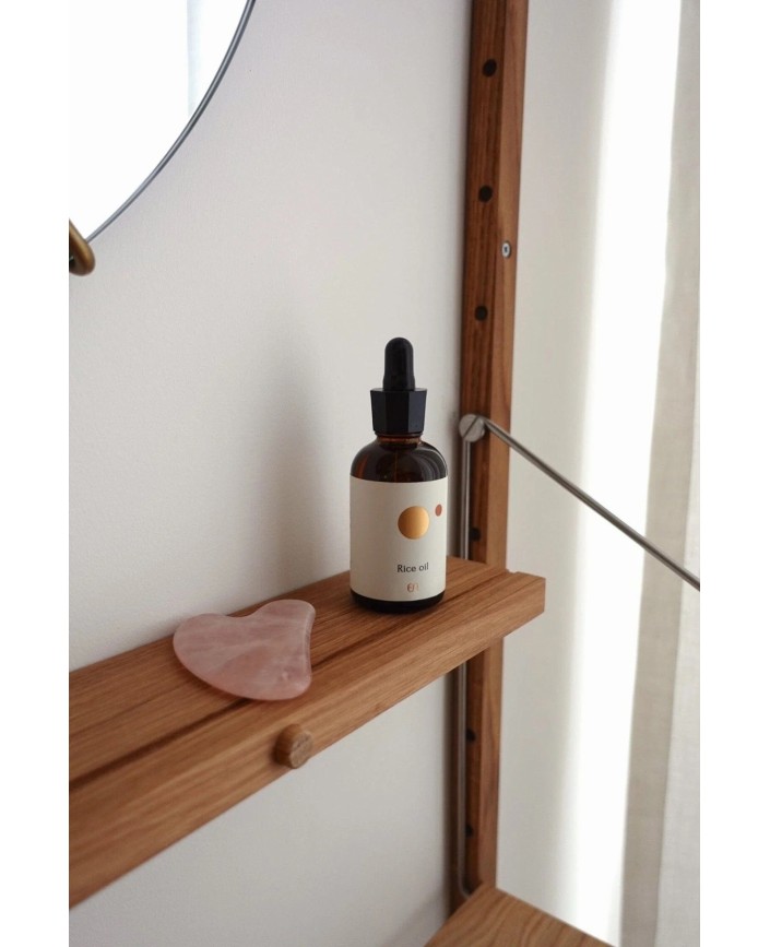 Gha sha coeur quartz rose - Bijo