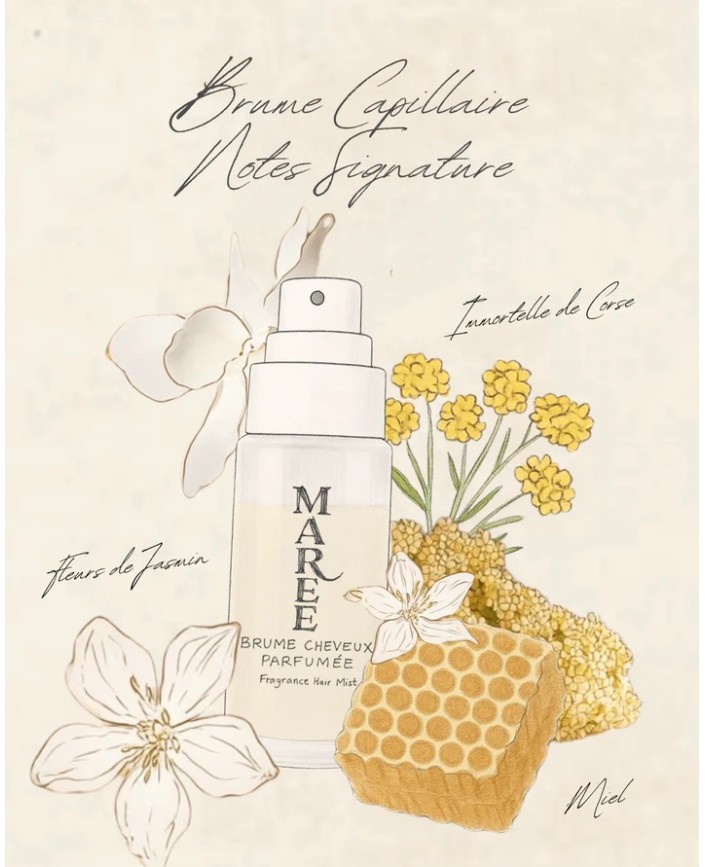 Brume cheveux parfumee - Maree hair care