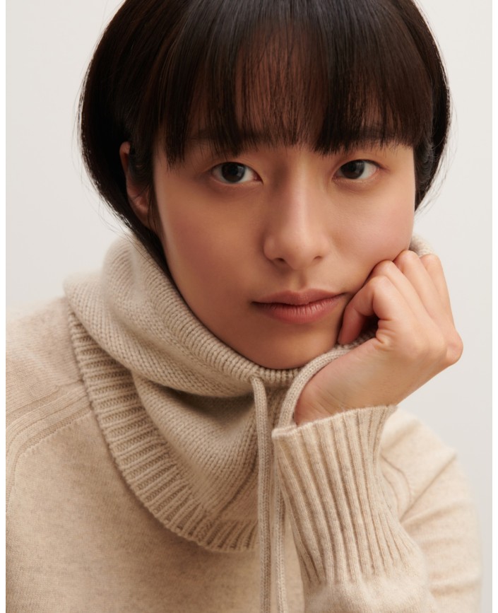 Cagoule a cordons avoine - Bompard