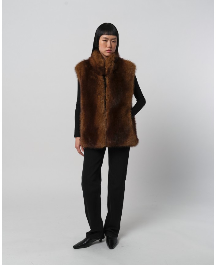 Veste laila mink - Apparis 2