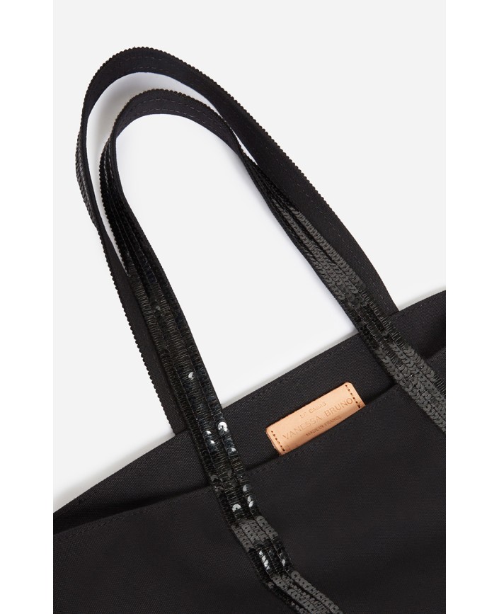 Cabas l noir toile zippé - Vanessa bruno