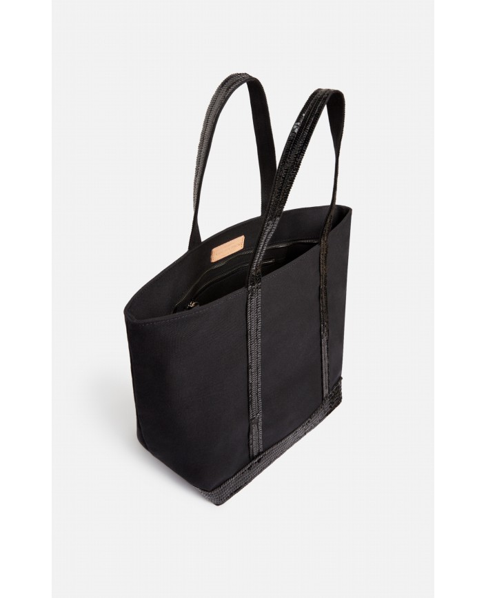 Cabas l noir toile zippé - Vanessa bruno