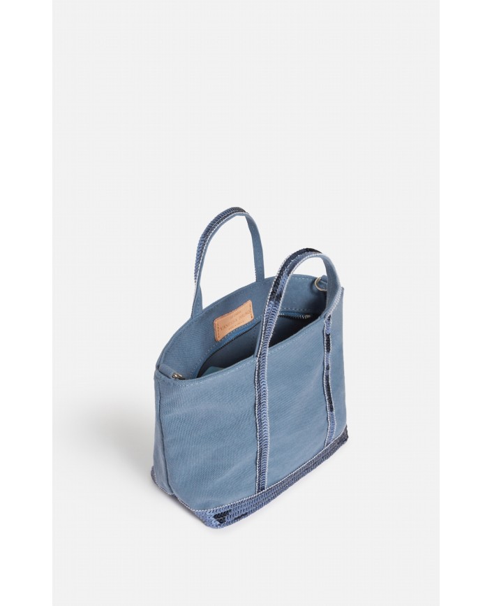 Cabas xs toile bleu cendre - Vanessa bruno