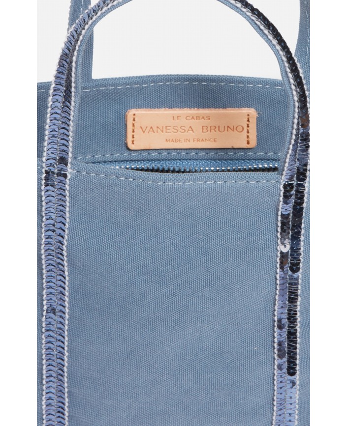 Cabas xs toile bleu cendre - Vanessa bruno
