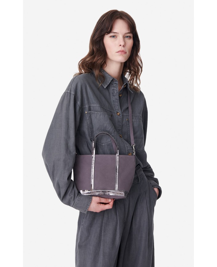 Cabas xs toile anthracite - Vanessa bruno