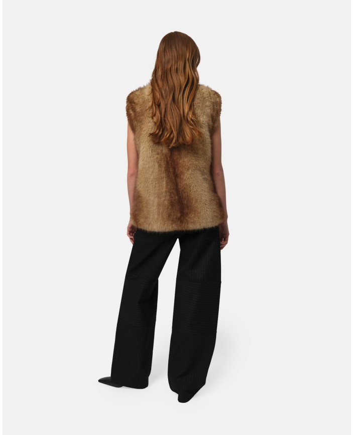 Veste laila blonde mink - Apparis