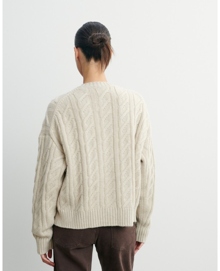 Cardigan ample maxi torsades - Bompard