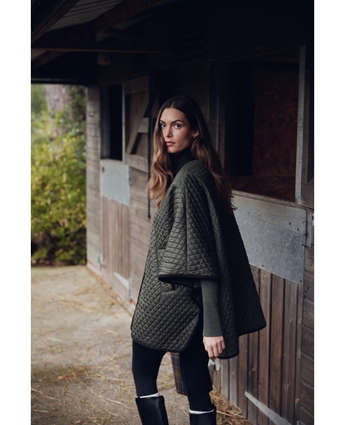 Cape quilted oakham olive - Barbour 2