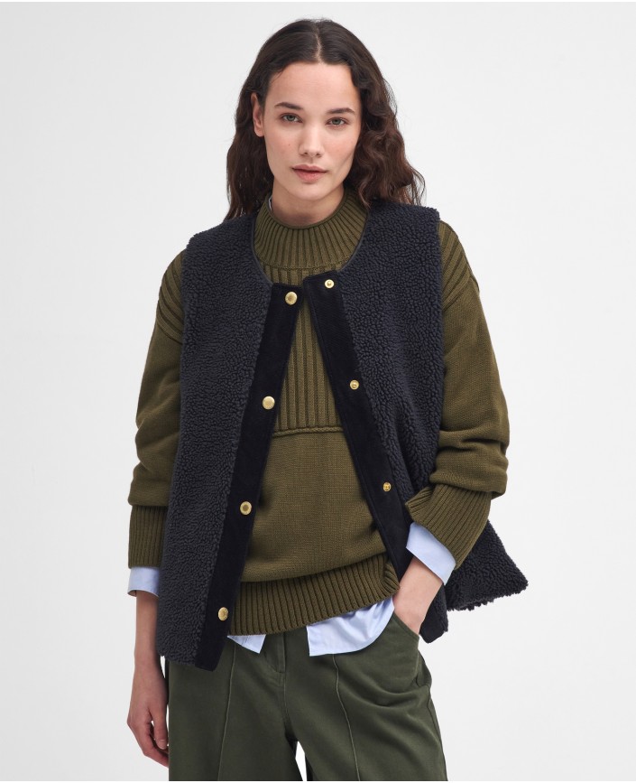 Gilet dulsie liner black - Barbour 2