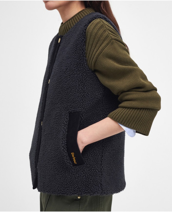 Gilet dulsie liner black - Barbour