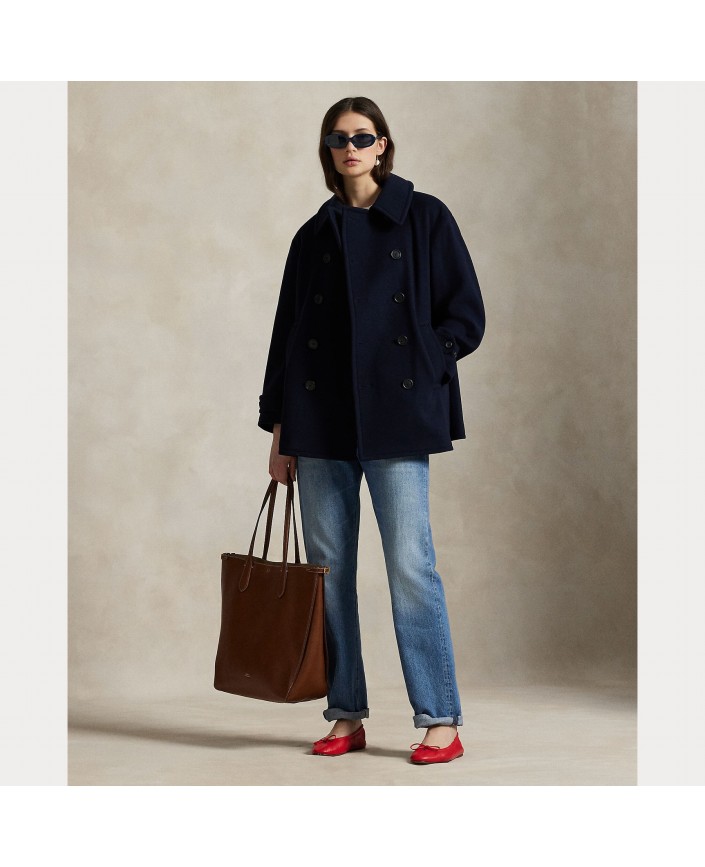 Caban coat en laine - Ralph lauren