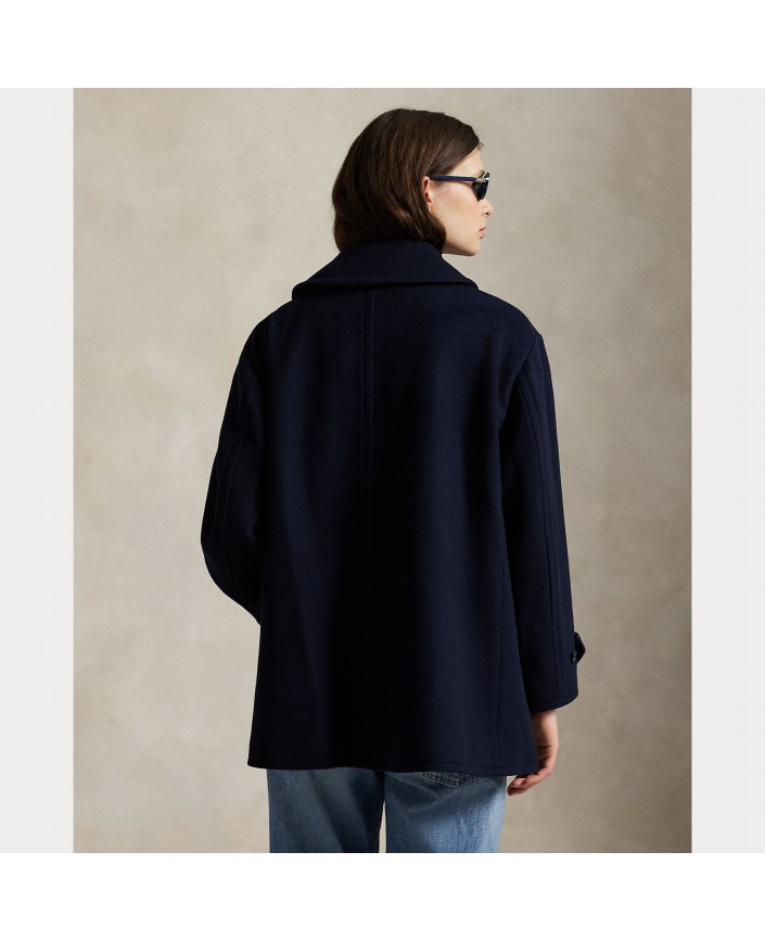 Caban coat en laine - Ralph lauren