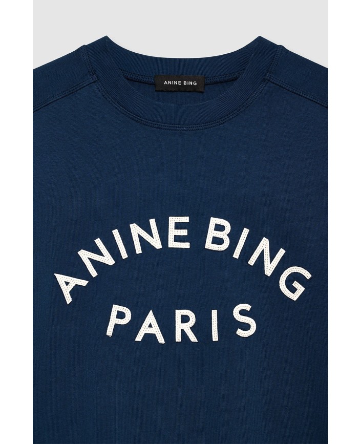 Tee shirt jaylin washed navy - Anine bing