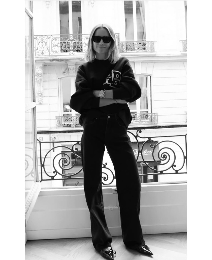 Sweatshirt miles letterman - Anine bing